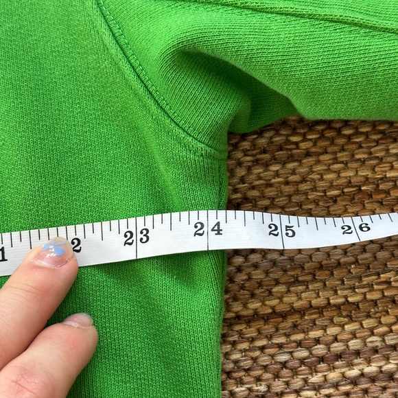 NWT Kenzo 1970 Tiger Embroidered Varsity Green cotton oversized hoodie SZ Medium - Picture 8 of 10